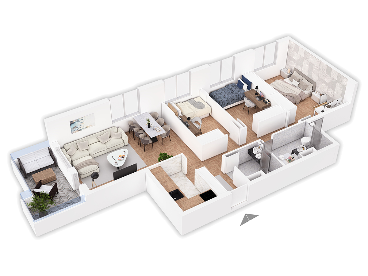 Ponuda novogradnja Mirijevo